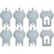 515314 20-40LB8PC H-M PIC HANGER