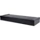 18In Blk Floating Shelf