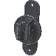 25PC BLK WPOST INSULATOR