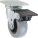 2In Swivel Plate Caster W/ Brake