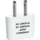 039052740008 FOREIGN ADAPTER PLUG
