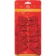 BOWS RED VELVET INT/EXT 6PK