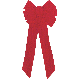 BOW RED MED 07964