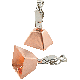 2PK SQUARE COPPER BELLS