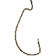 SZ2/0 SNELLED HOOKS