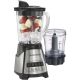 58149 Blender Glass Jar W/3Cup Chopper 700W Black H/Beach