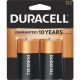 Duracell Battery D 2PK Alkaline NEW