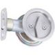 Satin Nickel Pocket Door Lock Pull