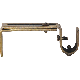 KN85291 3/4 ADJ MOCHA BRACKET