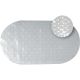 Zenith Clear Bath Mat 15-7/10 In. x 27-1/2 In. 80KK04