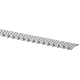 043374780970 1-1/4INX6FT SLVR BINDING