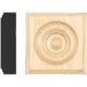 7/8X3-1/2 PINE ROSETTE R10