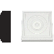 043559410258 7/8X2-1/2 MDF ROSETTE