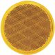 849278014797 AMBER ROUND REFLECTOR