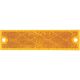 044464939506 AMBER RECT REFLECTOR