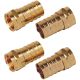 4PK RG6 CONNECTOR VH1454R