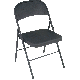 BLACK METAL CHAIR