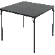 BLACK SQ FOLDING TABLE
