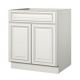 Sunny Sunny Wood Sanibel White Glaze Maple Base Kit SLB30S