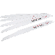 MILWAUKEE 5711 12IN 8TPI WRECKER BLADE 5/PK
