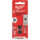 Insert Bit Slotted 1/4in x 1in 2pk Milwaukee 48-32-4418