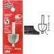 Router Bit Cove 3/8in 1/4Shk VA23140