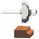 045325738283 1/4IN OGEE W/FILLET BIT