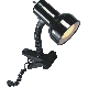 Desk Lamp Clamp-On GSNK Black Satco 76-226
