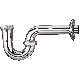 046224006756 1-1/2IN 17GA BRASS P-TRAP