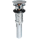 K820-75 CHR PSH BTN DRN W/O FLW