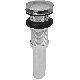 K820-76 CH PSH BTN DR W/O OV FLW