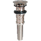 K820-76BN BN PSH BTN DR W/O OV FLW