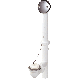PLAST P/O PLUG TUB DRAIN