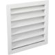 12X12WHT ALM WALL LOUVER