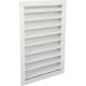 12X18WHT ALM WALL LOUVER