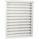 18X24WHT ALM WALL LOUVER