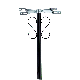 ROUND POST W/SCROLL
