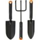 Steel Garden Tool Set 3Pc