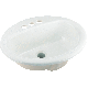 WHT OVAL LAVATORY BOWL
