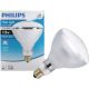 416750 125W BR40 CLR HEAT BULB