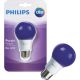 463208 8W A19 PURPLE LED BULB