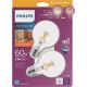 536565 2PK 5.5W G25E26 LED BULB