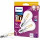 536631 2PK 6W A15 E17 LED BULB