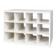 WHITE SHOE CUBBY O-BOX