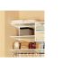 3FT WHITE MELAMINE SHELF