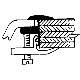 SINK LUG - BOLT SET