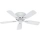 White Ceiling Fan 42In Hunter
