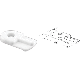 12PK WHT NYLON TURN CLIP