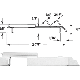 20PC RH NYLON SLIDE BOLT