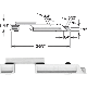 20PC RH NYLON SLIDE BOLT